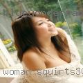 Woman squirts